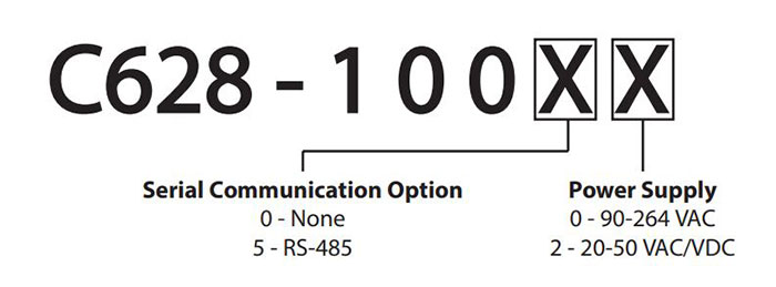 c628-totalizer-configuration-code